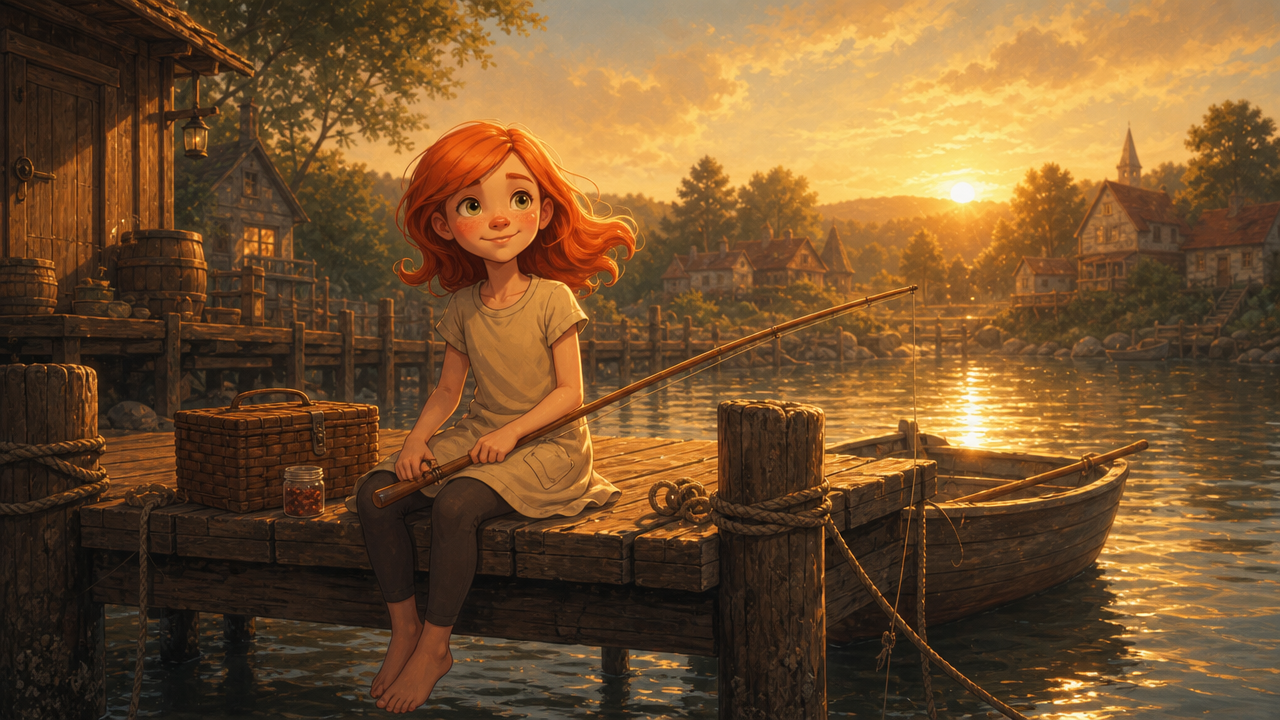 Spread — fishing at sunset