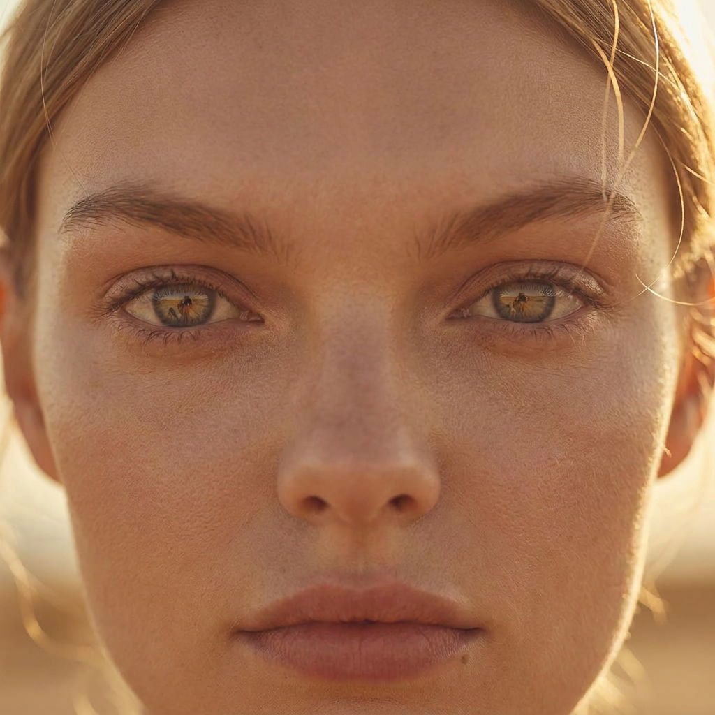 Beauty close-up