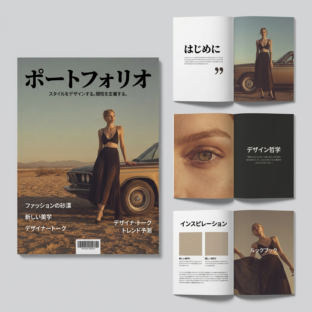 Magazine — cover & spreads