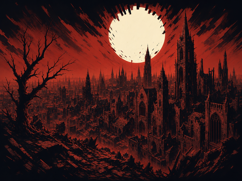 Environment — gothic skyline