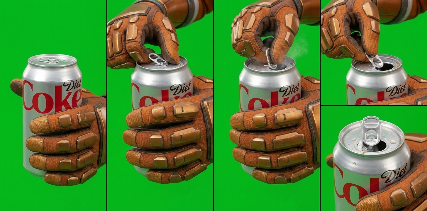 Green-screen can physics study